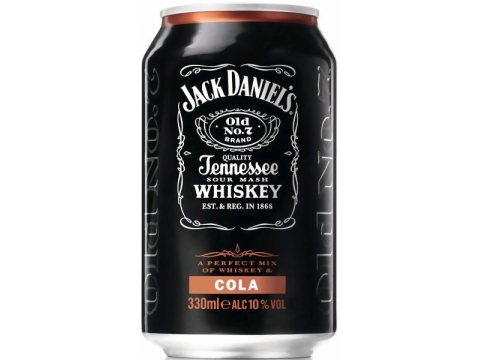 Jack Daniel's & Cola, Can 0.33